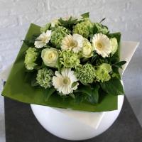 Bouquet rond blanc